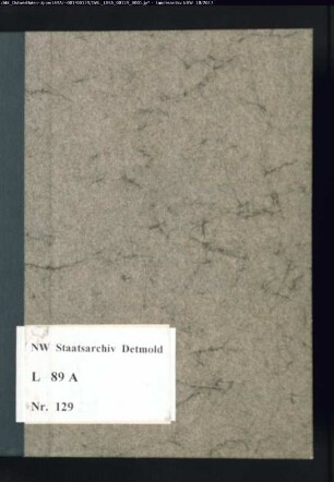 Gogerichtsregister Amt Horn