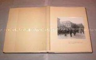 Fotoalbum zur Erinnerung an den 10. Jahrestag der Gründung der Militärakademie "Friedrich Engels"