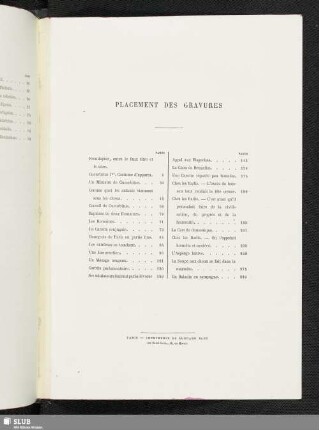 Placement Des Gravures