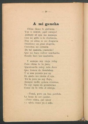 A mi gaucha