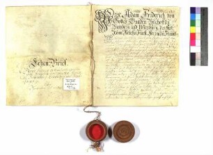 Bischof Adam Friedrich an alle Grafen Hohenlohe verleiht Buchenbach.