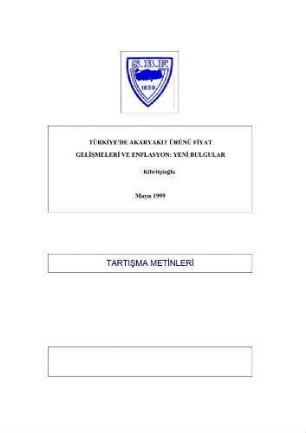 Turkiye'de Akaryakit Ürünü Fiyat Gelis,meleri ve Enflasyon : Yeni Bulgular