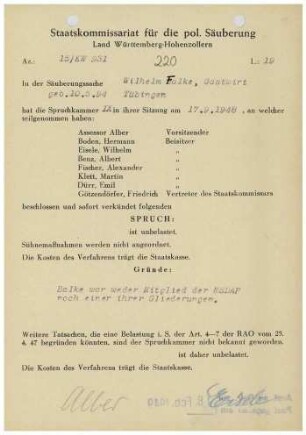 Falke, Wilhelm