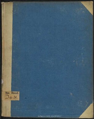 Griechische Handschrift - Mscr.Dresd.Da.31