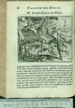 86. De ouden Hond, en zijn Meester.