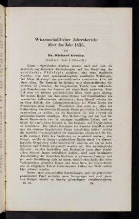 585, Wissenschaftlicher Jahresbericht über das jahr 1856.