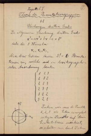 § 1 Gleichungen dritten Grades.