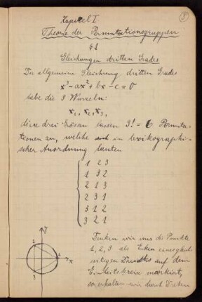 § 1 Gleichungen dritten Grades.
