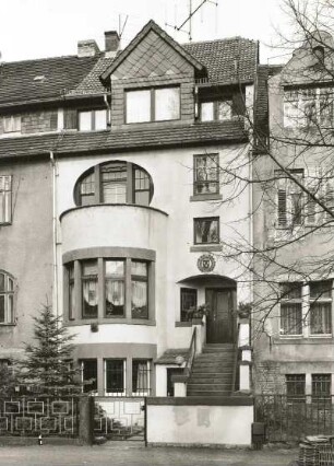 Dresden-Neustadt, Klarastraße 6. Wohnhaus (1903/1904). Straßenfront