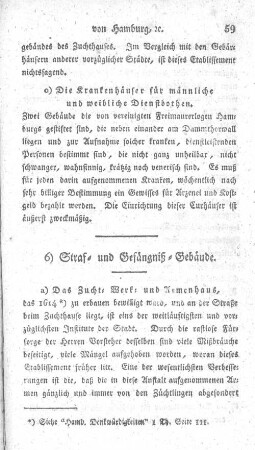 6) Straf- und Gefängniß-Gebäude.