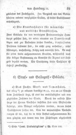 6) Straf- und Gefängniß-Gebäude.