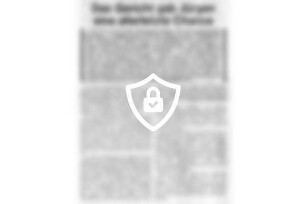 Das Gericht gab [Name maskiert] allerletzte Chance