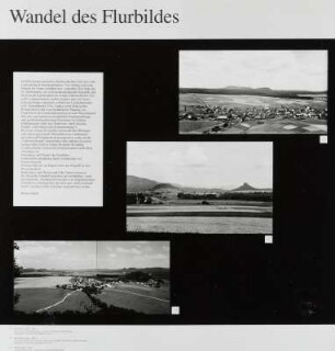 Kulturlandschaft im Strukturwandel. Tafel 1: Wandel des Flurbildes (Nr. 131-133)