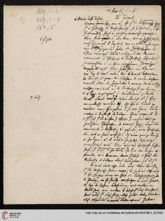 Heid. Hs. 3895 II B - 5,60: Nachlass Heinrich Bassermann, Sonn- und Feiertagspredigten: Predigt zu 1 Kor 15,1-11 ([Auferstehungsbericht])