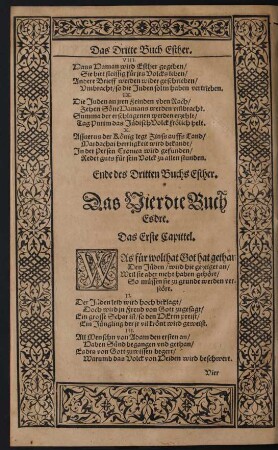 Das Vierdte Buch Esdre.