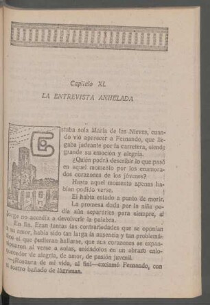 Capítulo XL - La entrevista anhelada