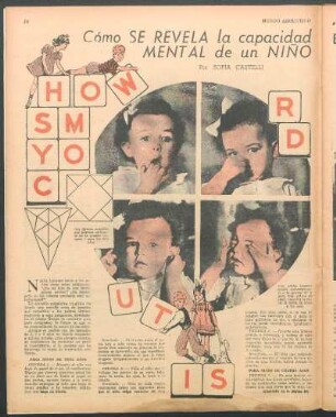 Cómo se revela la capacidad mental de un niño