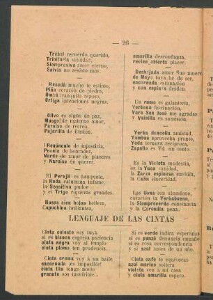 Lenguaje de las cintas
