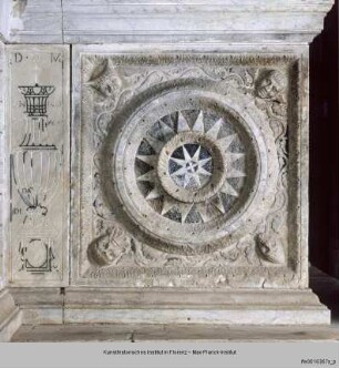 Altar : Reliefplatte eines ehemaligen Taufbeckens