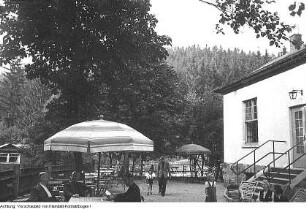Schmiedeberg-Dönschten. Ferienheim Dönschten, ehemals Gasthof Waldesruh, September 1949