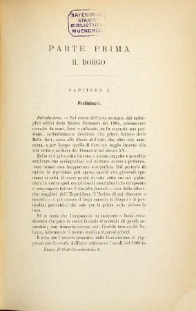 Borgo e Castello medioevali in Torino : Descrizione e Disegni di A. Frizzi. Con 5 Tavole e 168 Figure nel Testo