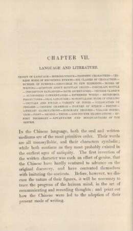 Chapter VII. Language and literature