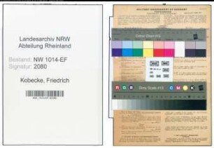 Entnazifizierung Friedrich Kobecke , geb. 12.04.1903 (Buchhalter)