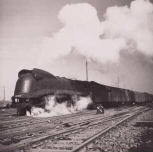 Stromlinienverkleidete D-Zug-Lokomotive der Baureihe 03 (Borsig 1939ff)