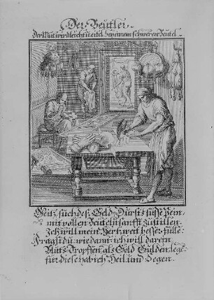 Der Beutler, Stich, Weigel 1698