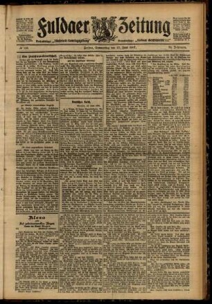 Ausgabe vom Donnerstag, den 13. Juni 1907.