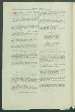 Notas de la Dirección.