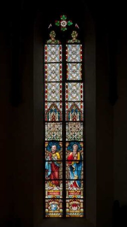 Fenster mit Petrus und Paulus