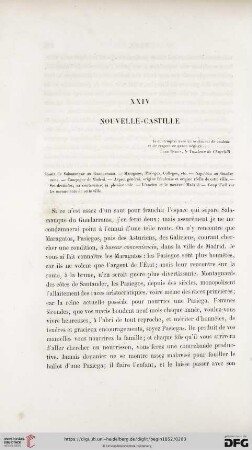 XXIV. Nouvelle- Castille