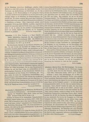 133 [Rezension] Schneider, J., D., Kirchliches Jahrbuch für die evangelischen Landeskirchen Deutschlands ; 1925