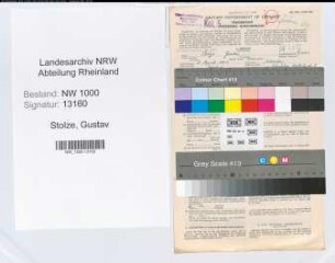 Entnazifizierung Gustav Stolze, geb. 05.04.1904 (Polier)