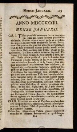 23-46, Anno MDCCXXXIII