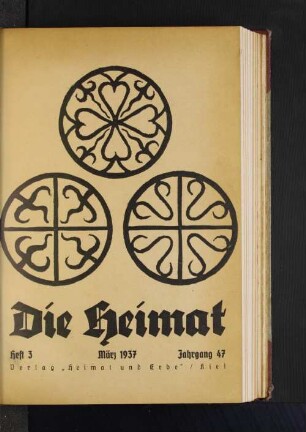 Heft 3. März 1937. Jahrgang 47.