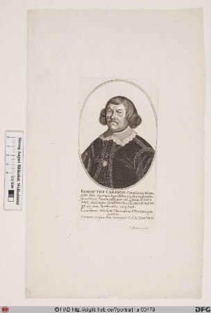 Bildnis Benedict Carpzov d. J.