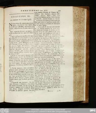 Chapitre XV. Des marques de la vraie Eglise.