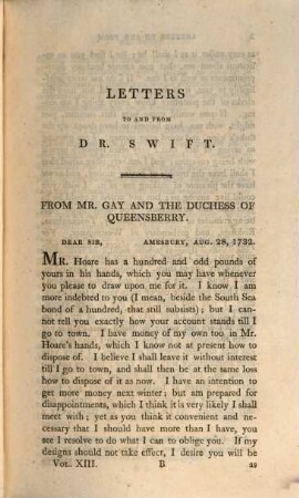 The works of the Rev. Jonathan Swift ..., 13