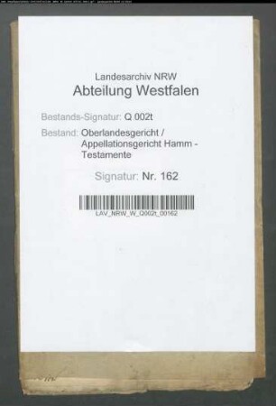 Rübel, Maria geb. Schmits, Witwe des Predigers Rübel, Hamm