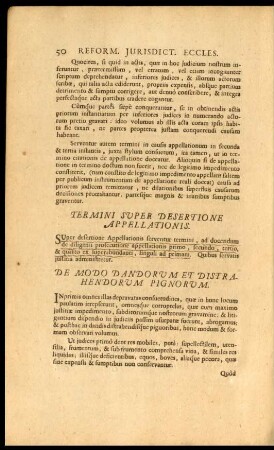 De Modo Dandorum Et Distrahendorum Pignorum.