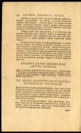 De Modo Dandorum Et Distrahendorum Pignorum.