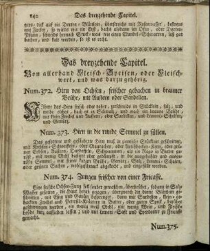 Das dreyzehende Capitel