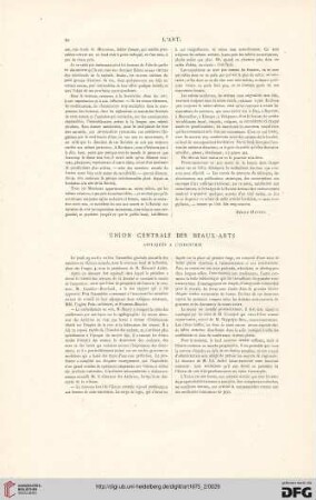 Union centrale des Beaux-arts, [1]: apliqués à l'industrie