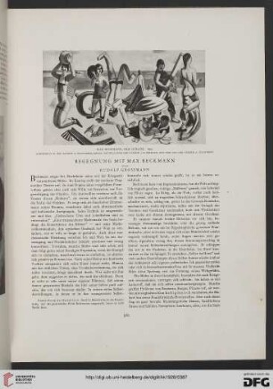 Begegnung mit Max Beckmann