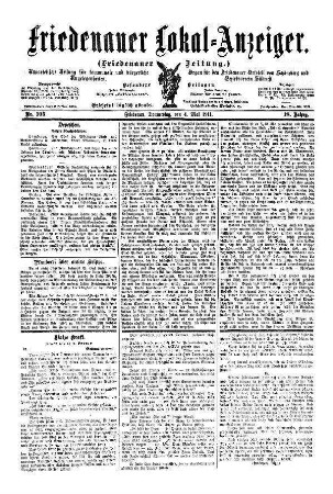 Nr. 105, 04.05.1911