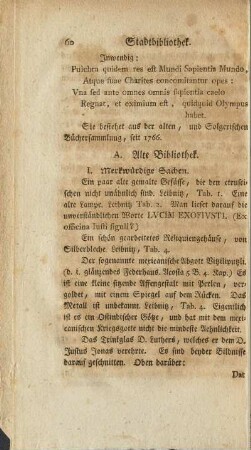 A. Alte Bibliothek.