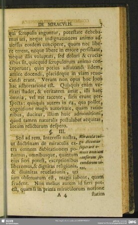 §. III. Miracula vulgo dicuntur superare omnes omnium causarum secundarum vires