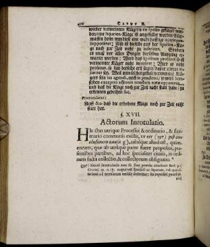 §. XVII. Actorum Inrotulatio.
